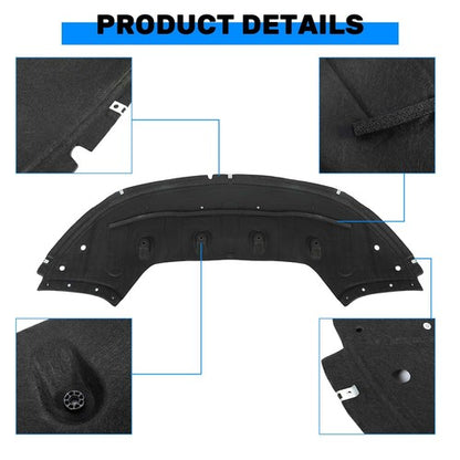 Solid Spare Front Engine Splash Shield Under Cover For 2019 2020 Kia Optima 29110D5500