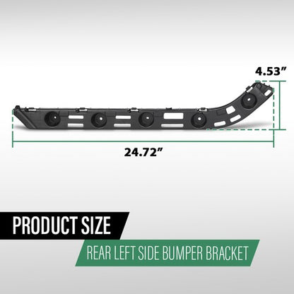 Solid Spare Fit For 2017 2018 2019 Buick LaCrosse Rear Bumper Retainer Bracket Left 26227243
