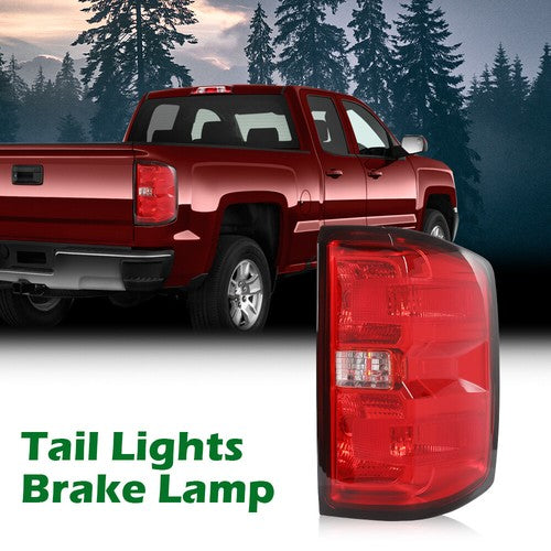 Solid Spare Fit For 14-19 Chevy Silverado Rear Tail Light Brake Lamp Right Passenger Side