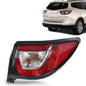 Solid Spare Tail Light Fit For 2013-2017 Chevrolet Traverse Passenger Side Outer With Bulb