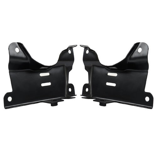 Solid Spare For 2007-2010 Chevy Silverado 2500HD 3500HD Front Bumper Bracket Compatible 2PCS