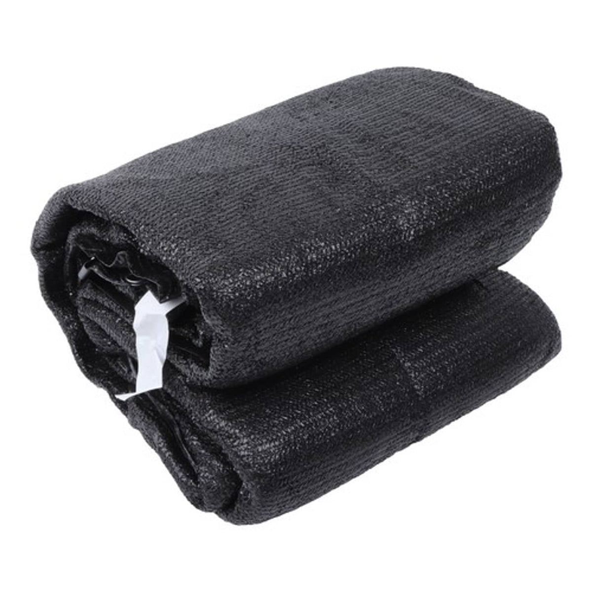 Solid Spare Heavy Duty Garden Privacy Fence 5FTx50FT Black Barrier Net With Zip Ties
