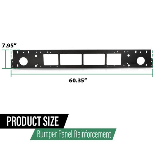 Solid Spare Front Bumper Reinforcement Fit For 19-24 Ram 1500 Pickup CH1006247 68288244AA