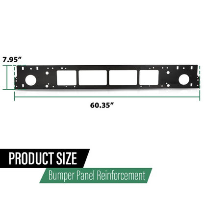 Solid Spare Front Bumper Reinforcement Fit For 19-24 Ram 1500 Pickup CH1006247 68288244AA
