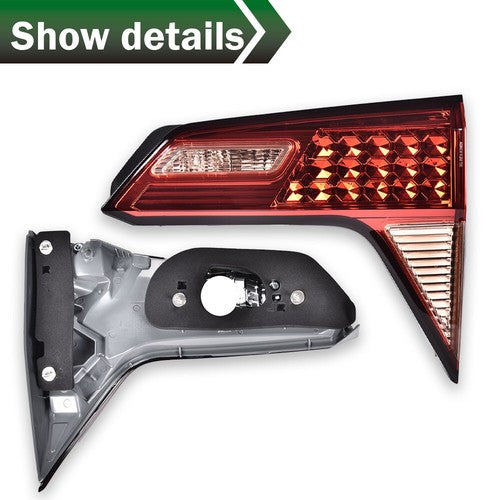 Solid Spare Rear Inner Tail Light Brake Lamp Assembly Fit For 16-17 Honda HR-V Right Side