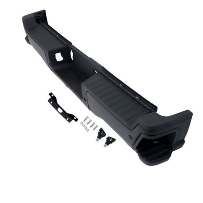Solid Spare For Ford F250 F350 2023-2024 Rear Step Bumper Assembly Painted With Sensor Holes