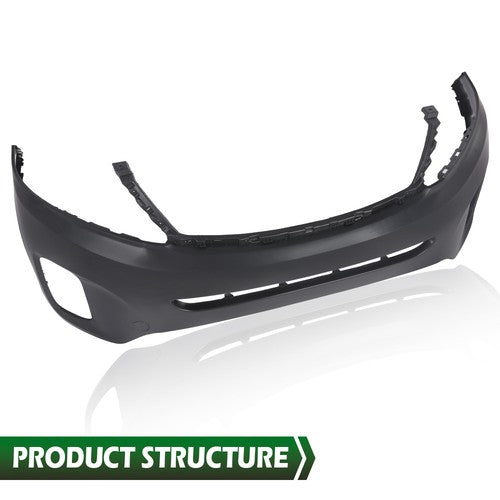 Solid Spare Front Bumper Cover w/ Fog Light Hole KI1000164 Fit For 2014-2015 Kia Sorento