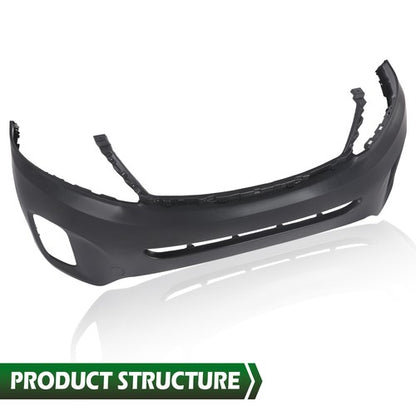 Solid Spare Front Bumper Cover w/ Fog Light Hole KI1000164 Fit For 2014-2015 Kia Sorento