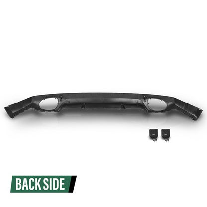 Solid Spare Fit For 2008 2009 2010 Porsche Cayenne 957 Rear Bumper Lower Valance Spoiler