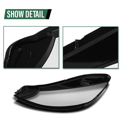 Solid Spare Fit For Mercedes-Benz S-Class W222 2018-2020 Headlight Headlamp Lens Cover Right