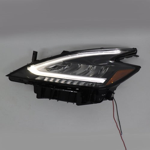 Solid Spare Clear Black Housing For 2019-2021 Nissan Murano Pair LH&RH Projector Headlights