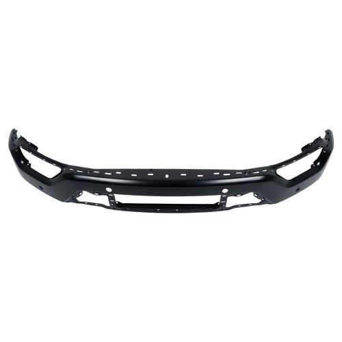 Solid Spare For Ford F150 2021 2022 2023 Front Chrome Steel Bumper and Plastic Grille Trim