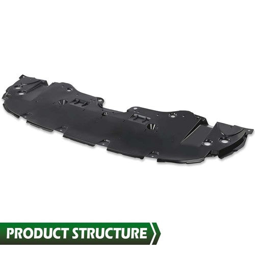 Solid Spare Fit For 2018-2022 Toyota Camry Front Engine Splash Guard Shield Plastic Black