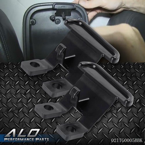 Solid Spare 2Pcs Fit For GMC Envoy Chevy Trailblazer Saab Center Console Latch Lid 88986007