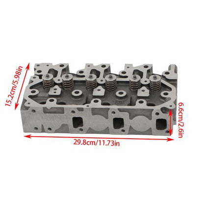 Solid Spare Fits For Yanmar 3TNV76 Engine Complete Cylinder Head & Gasket Set