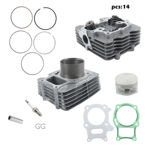 Solid Spare For HONDA 2002-2014 TRX250 RECON 250 Cylinder head, gasket 12200-HM8-305