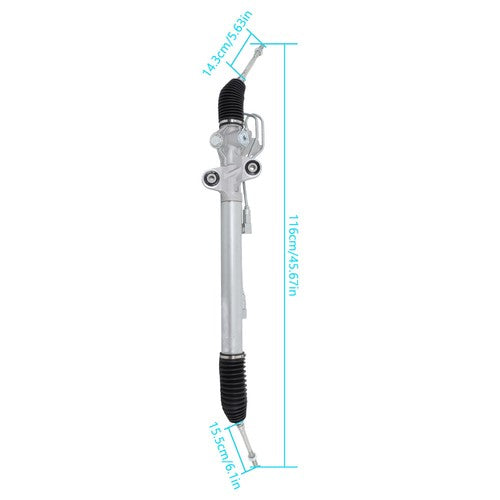 Solid Spare 53010SHJA02 For 07-09 10 Honda Odyssey 3.5 Power Steering Rack & Pinion Assembly