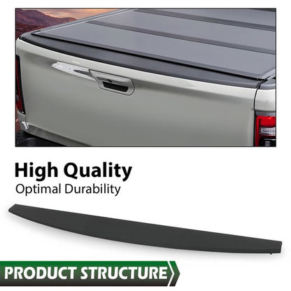 Solid Spare Tailgate Spoiler Cap Cover Trim Black Fit For 2019-2024 Ram 2500 3500 68364364AA