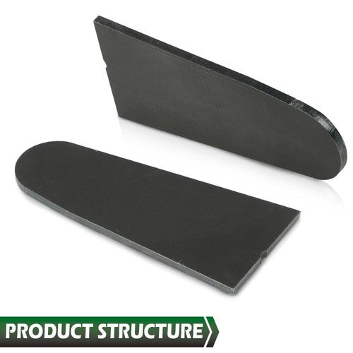 Solid Spare Body Mount Chop Plate Kit Left+Right Fit For 2005-2021 Toyota Tacoma Gen2 Gen3