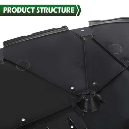 Solid Spare Fit For 2018-2022 Toyota Camry Front Engine Splash Guard Shield Plastic Black