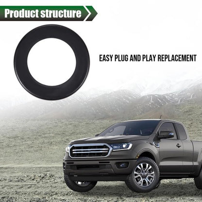 Solid Spare Fit For 19-21 Ford Ranger Pickup 4-Door Ignition Bezel Trim Ring Black