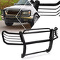 Solid Spare Black Grill Brush Guard & Light Protector For Toyota Tacoma 1998-2004