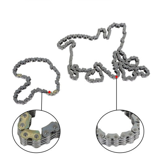 Solid Spare For Acura RSX 2002 2003 2004-2006 2.0L l4 GAS New Timing Chain Kit w/o Gears