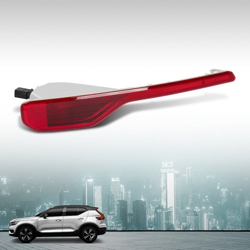 Solid Spare Fit For 18-22 Volvo XC40 Rear Bumper Reflector Light Without bulb Left Side LH
