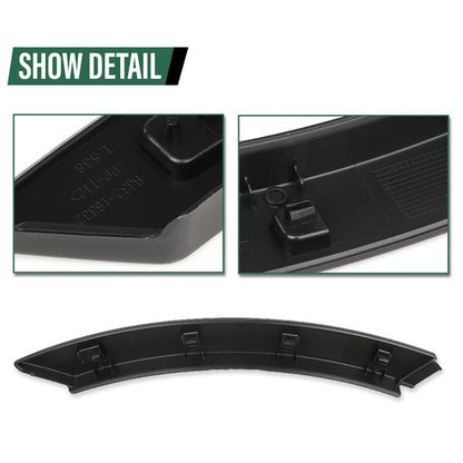 Solid Spare Fit For 12-2019 Land Rover Range Rover Evoque Rear Wheel Front Arch Door Molding
