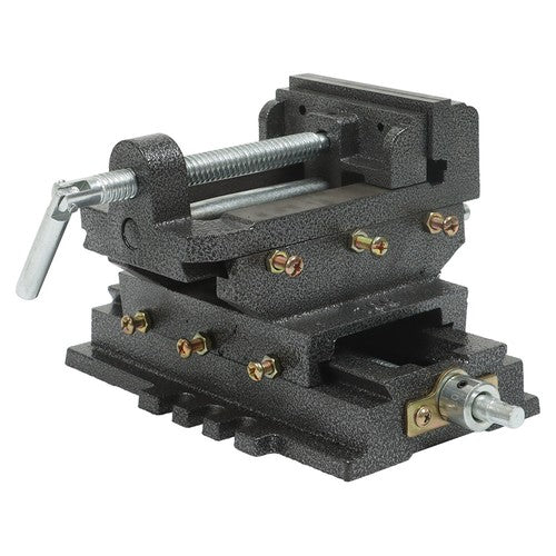 Solid Spare 2 Way 4" Cross Drill Press Vise X-Y Clamp Heavy Duty Machine Slide Metal Milling