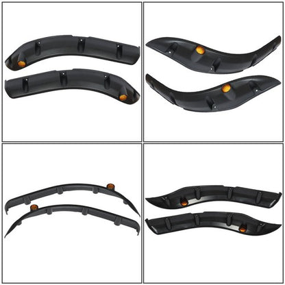 Solid Spare For Club Car Precedent 2006+ Golf Cart Fender Flares Front and Rear (Set of 4)