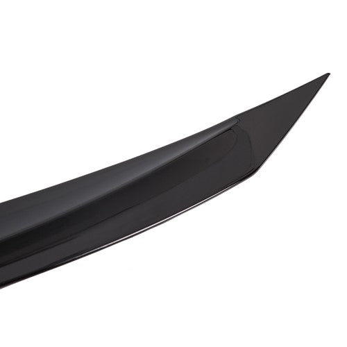 Solid Spare FOR HONDA CIVIC Si 2016-2021 GLOSS BLACK FRONT HOOD BUMPER UPPER TRIM NOSE COVER