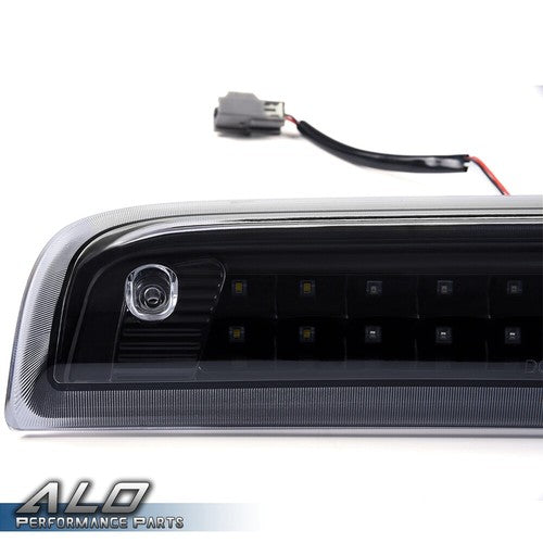 Solid Spare Fit For 14-18 Silverado Sierra LED Rear Third Brake Light Cargo Lamp Black