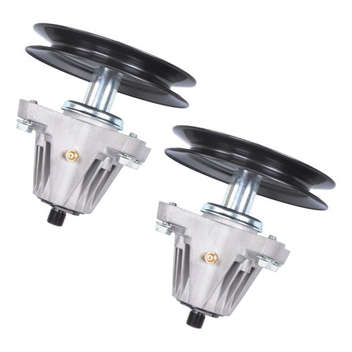 Solid Spare 2 Pack Spindle For Cub Cadet 618-09260 618P09260 RZT2242 Z5200 ZTS1-42 Fab