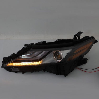 Solid Spare Headlight Assembly For Toyota Camry XSE XLE 2021 2022 Full LED Black Driver Left