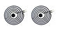 Solid Spare (2) 6" Inch Surface Burners Range Element for GE wb30x20478 HTEA007