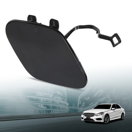 Solid Spare Fit For 14-16 Mercedes W212 E250 E350 E400 E550 Front Bumper Tow Hook Eye Cover