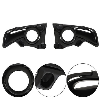 Solid Spare For Toyota Highlander 2018-2019 Front Bumper Fog Lights Pair LH&RH+Upper Grille