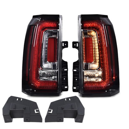 Solid Spare LED Tail Lights Brake Lamps Left & Right Fit For 2015-2020 GMC Yukon/Yukon XL