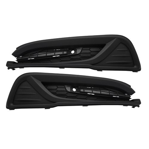 For 2013-2015 Honda Civic Textured Pair Fog Light Cover HO1039113 HO1038113