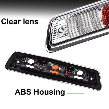 Solid Spare 3rd Brake Light Cargo Lamp Fit For 2009-2014 Ford F150 AL3Z13A613E Factory Style