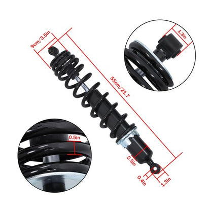 Solid Spare Rear Left/Right Shock Absorber Replacement 2011-2016 for Can Am Commander 1000