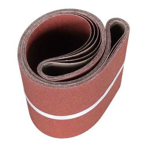 Solid Spare 5PCS 6x48 in Sanding Belts 80 NEW Grit Belt Sander Sandpaper aluminum oxide