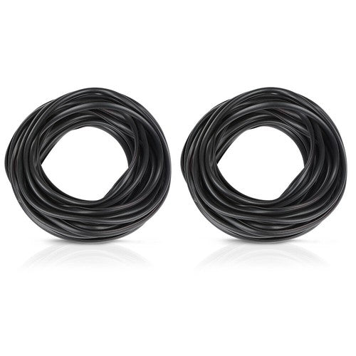 Solid Spare 2*30ft Universal Fender Flare Edge Trim Fender Flare Wheel Arch Rubber Seal