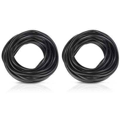 Solid Spare 2*30ft Universal Fender Flare Edge Trim Fender Flare Wheel Arch Rubber Seal