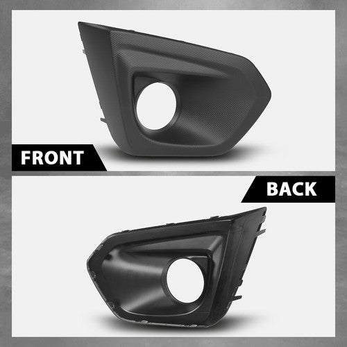 Solid Spare Fog Light Bezel Lamp Cover Fit For 2012 2013 2014 Subaru Impreza Right Side