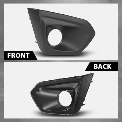 Solid Spare Fog Light Bezel Lamp Cover Fit For 2012 2013 2014 Subaru Impreza Right Side