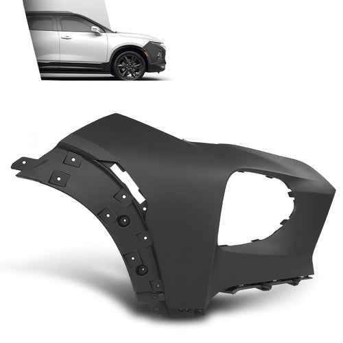 Solid Spare Front Upper Bumper Cover Right Side Fit For 2021 2022 2023 Chevy Trailblazer