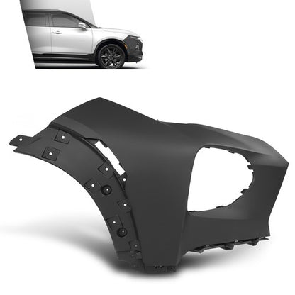 Solid Spare Front Upper Bumper Cover Right Side Fit For 2021 2022 2023 Chevy Trailblazer