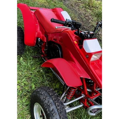 Solid Spare Red Front & Rear Fender Set For Honda TRX 250R TRX250R 1986-1989 Plastics Kit